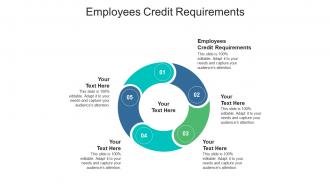 Employees credit requirements ppt powerpoint presentation samples cpb