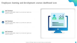 Employees Learning And Development Courses Dashboard Icon