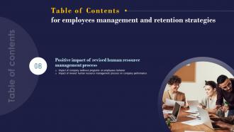 Employees Management And Retention Strategies Powerpoint Presentation Slides Captivating Idea
