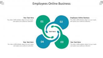 Employees online business ppt powerpoint presentation portfolio pictures cpb