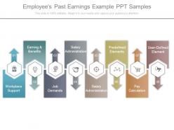 Employees past earnings example ppt samples