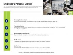 Employees personal growth company culture and beliefs ppt professional