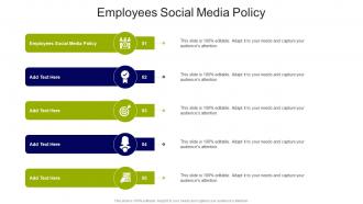 Employees Social Media Policy In Powerpoint And Google Slides Cpb