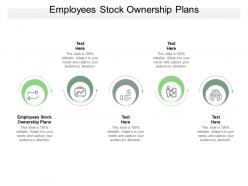 Employees stock ownership plans ppt powerpoint presentation slides cpb