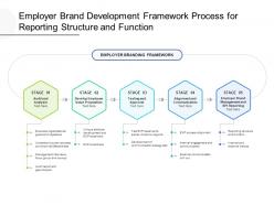 Employer Brand Development Framework Process For Reporting Structure And Function