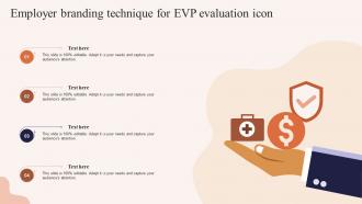Employer Branding Technique For EVP Evaluation Icon