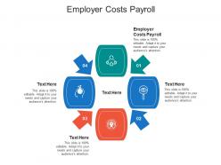 Employer costs payroll ppt powerpoint presentation icon background image cpb