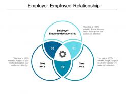 Employer employee relationship ppt powerpoint presentation ideas shapes cpb