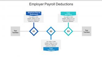 Employer payroll deductions ppt powerpoint presentation portfolio design templates cpb