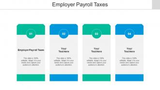 Employer payroll taxes ppt powerpoint presentation pictures introduction cpb