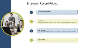 Employer Record Pricing In Powerpoint And Google Slides Cpb