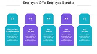 Employers Offer Employee Benefits Ppt Powerpoint Presentation Gallery Portrait Cpb