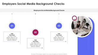 Employers Social Media Background Checks In Powerpoint And Google Slides Cpb