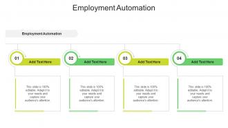 Employment Automation In Powerpoint And Google Slides Cpb
