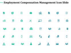 Employment compensation management icon slide growth arrow c401 ppt powerpoint styles
