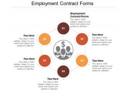 Employment contract forms ppt powerpoint presentation file show cpb