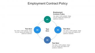 Employment contract policy ppt powerpoint presentation outline styles cpb