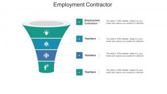 Employment contractor ppt powerpoint presentation infographic template skills cpb