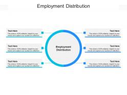 Employment distribution ppt powerpoint presentation ideas images cpb