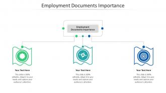 Employment documents importance ppt powerpoint presentation ideas outfit cpb