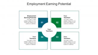 Employment earning potential ppt powerpoint presentation styles graphics download cpb