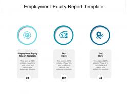 Employment equity report template ppt powerpoint presentation file slide portrait cpb