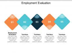 Employment evaluation ppt powerpoint presentation file slides cpb