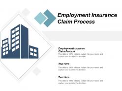 Employment insurance claim process ppt powerpoint presentation file show cpb