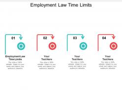 Employment law time limits ppt powerpoint presentation infographics information cpb