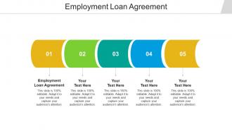 Employment loan agreement ppt powerpoint presentation summary graphics pictures cpb