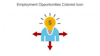 Employment Opportunities Colored Icon In Powerpoint Pptx Png And Editable Eps Format
