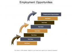 Employment opportunities ppt powerpoint presentation gallery example cpb