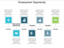 Employment opportunity ppt powerpoint presentation gallery inspiration cpb