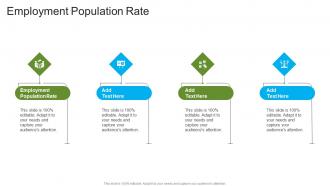 Employment Population Rate In Powerpoint And Google Slides Cpb