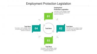 Employment protection legislationcpb ppt powerpoint presentation tips cpb