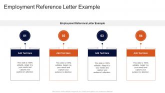 Employment Reference Letter Example In Powerpoint And Google Slides Cpb