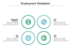 Employment retaliation ppt powerpoint presentation professional introduction cpb