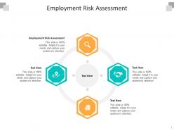 Employment risk assessment ppt powerpoint presentation ideas microsoft cpb