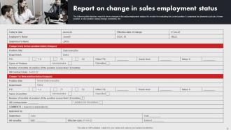 Employment Status Report Powerpoint Ppt Template Bundles Engaging Impressive