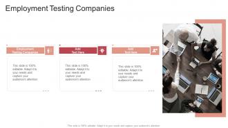 Employment Testing Companies In Powerpoint And Google Slides Cpb