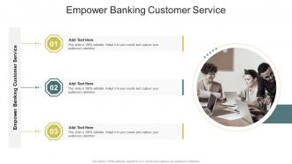 Empower Banking Customer Service In Powerpoint And Google Slides Cpb