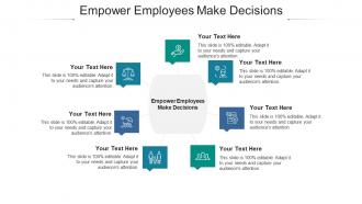 Empower employees make decisions ppt powerpoint presentation layouts model cpb