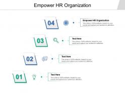 Empower hr organization ppt powerpoint presentation portfolio slideshow cpb