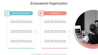 Empowered Organization In Powerpoint And Google Slides Cpb