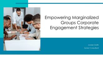 Empowering Marginalized Groups Corporate Engagement Strategies PPT Structure ACP