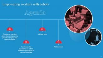 Empowering Workers With Cobots IT Powerpoint Presentation Slides Ideas Professional
