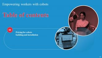 Empowering Workers With Cobots IT Powerpoint Presentation Slides Ideas Colorful