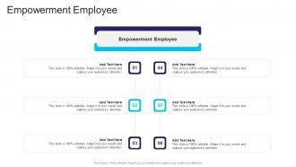 Empowerment Employee In Powerpoint And Google Slides Cpb