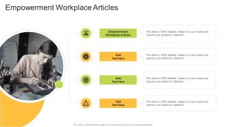 Empowerment Workplace Articles In Powerpoint And Google Slides Cpb