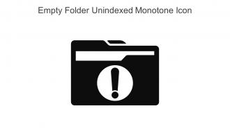 Empty Folder Unindexed Monotone Icon In Powerpoint Pptx Png And Editable Eps Format